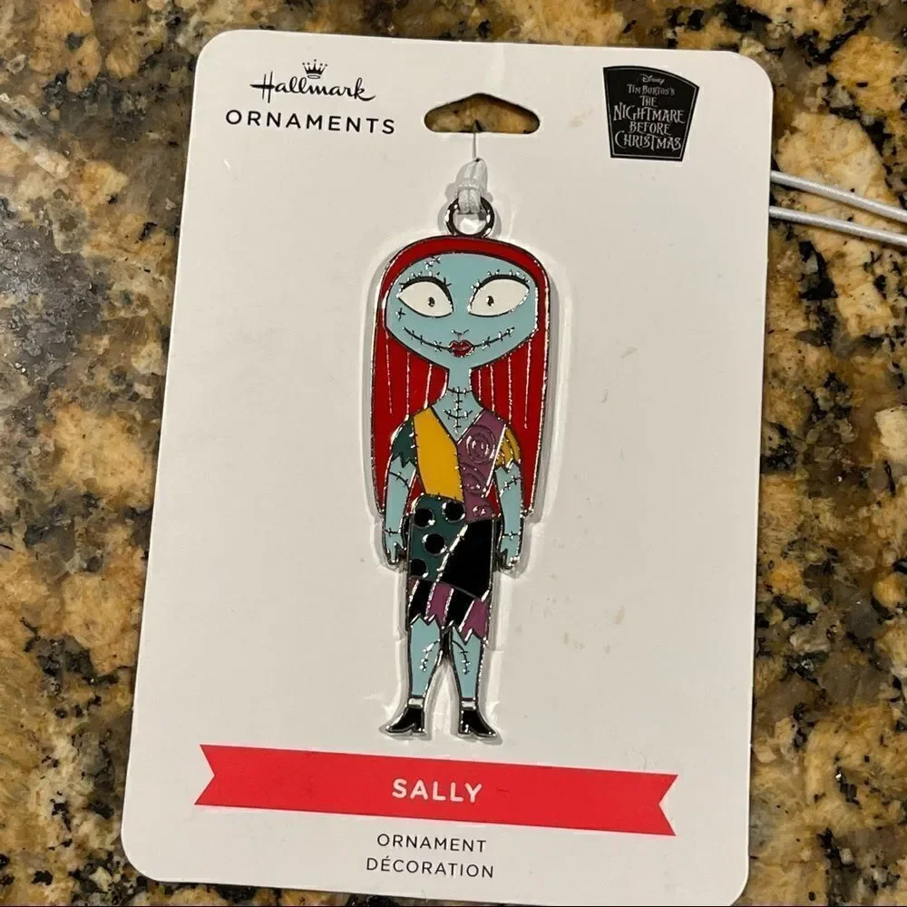 Hallmark 2021 Disney Nightmare Before Christmas Sally Metal Enamel Ornament NWT